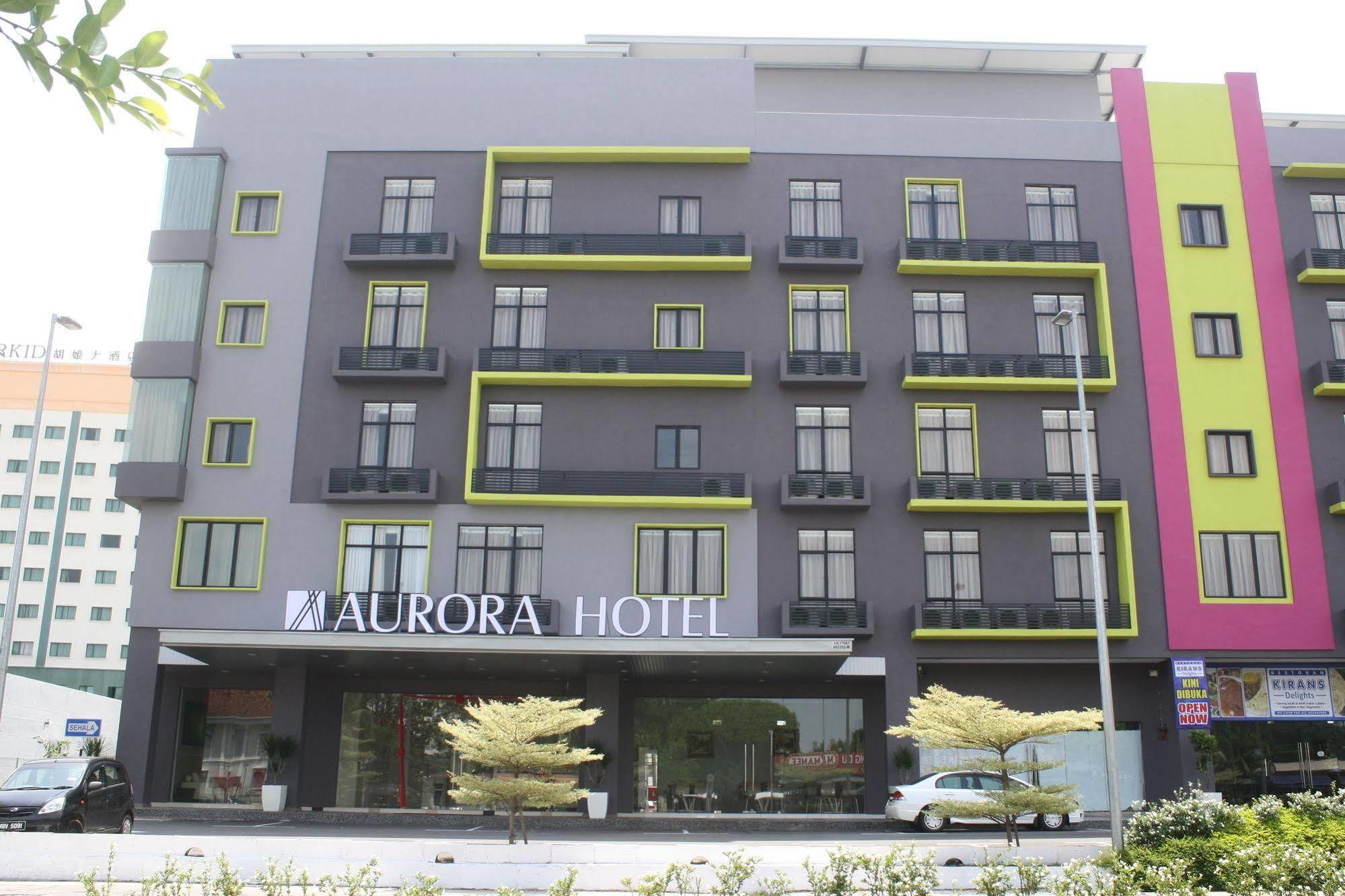 オーロラ ホテル Malacca エクステリア 写真